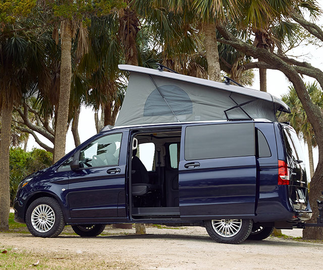 The Metris Pop Top Camper MercedesBenz Vans